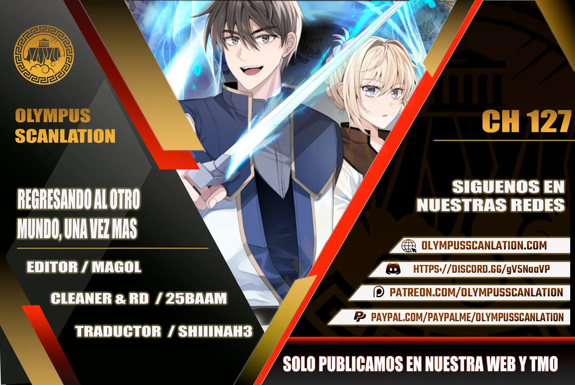 Regresando al Otro Mundo una vez mas. Capítulo 127 - Page 1