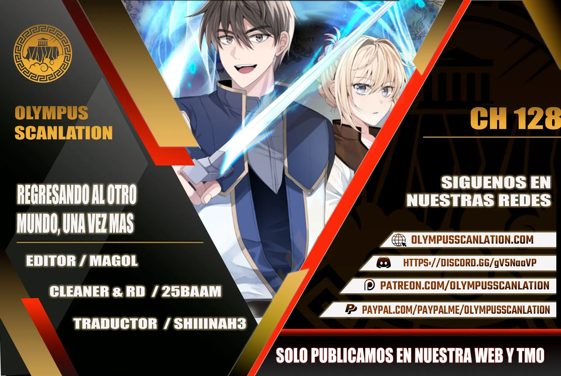 Regresando al Otro Mundo una vez mas. Capítulo 128 - Page 1
