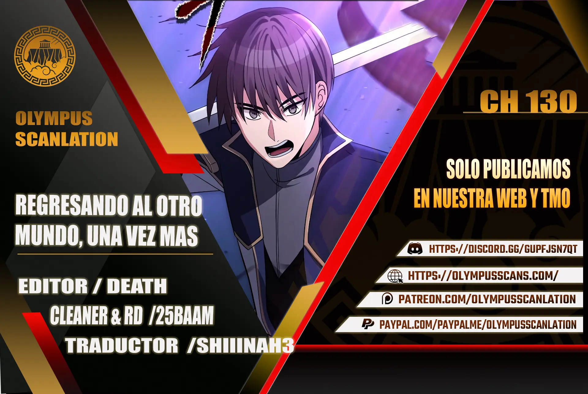 Regresando al Otro Mundo una vez mas. Capítulo 130 - Page 1