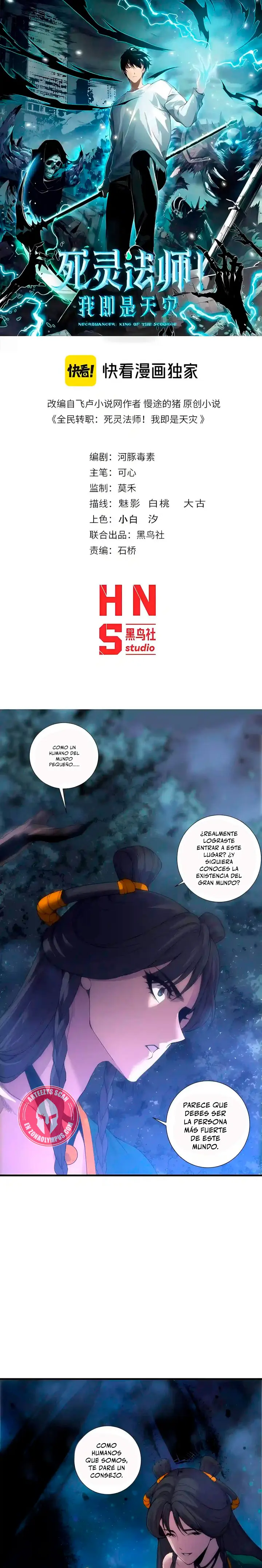 ¡Nigromante¡, ¡Yo soy la plaga! Capítulo 309 - Page 2