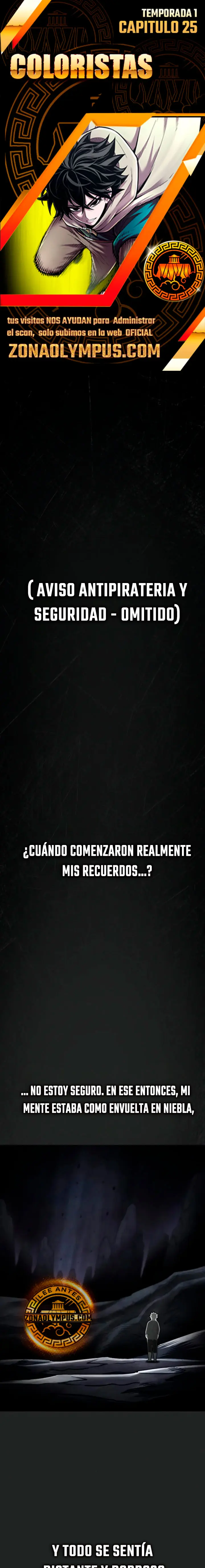 Colorista Capítulo 25 - Page 1