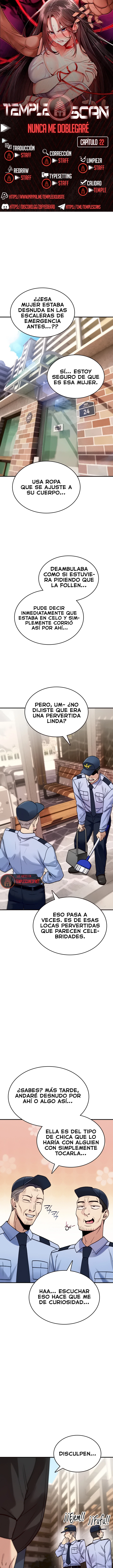 ¡Nunca me Romperé! Capítulo 22 - Page 1