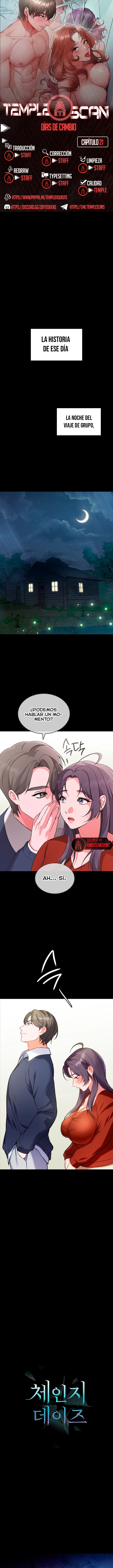 Días de Cambio Capítulo 21 - Page 1