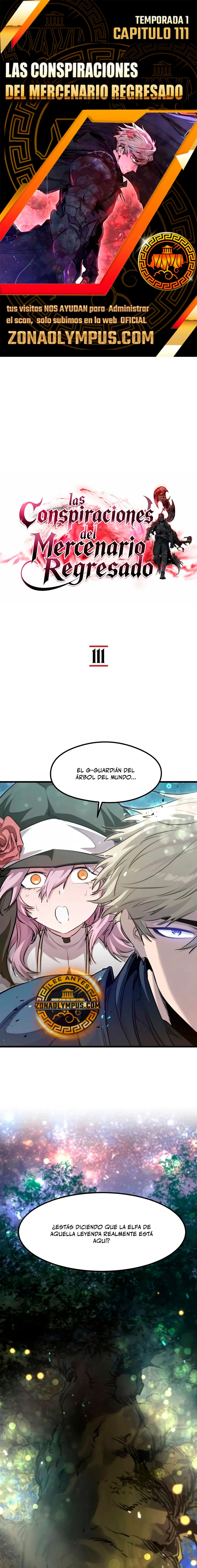 Las conspiraciones del mercenario regresado Capítulo 111 - Page 1