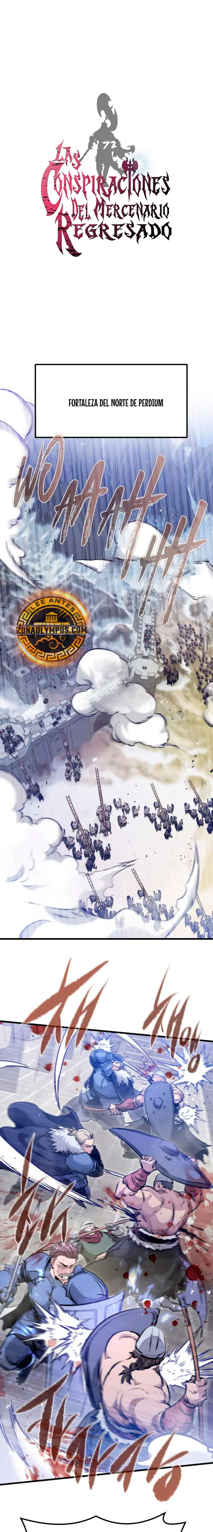 Las conspiraciones del mercenario regresado Capítulo 72 - Page 2