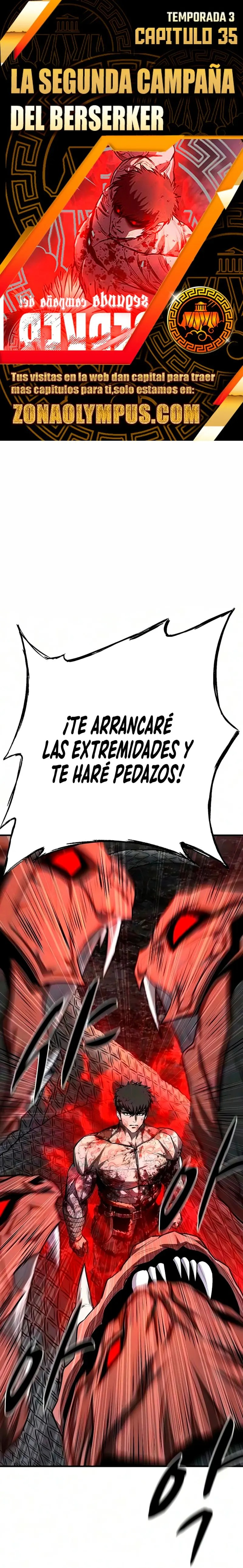 La segunda campaña del Berserker Capítulo 35 - Page 1