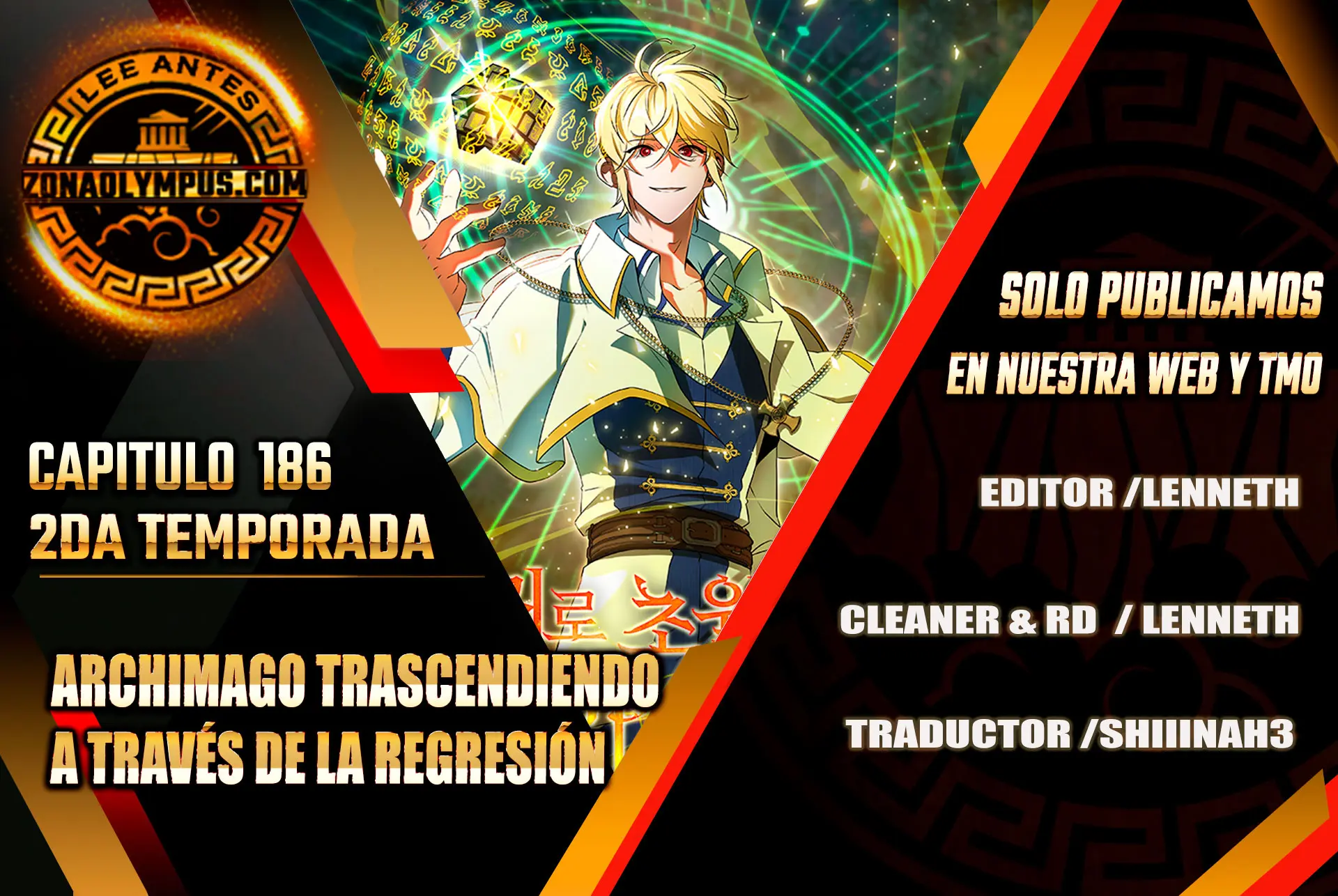 Archimago trascendiendo a través de la regresión Capítulo 186 - Page 1