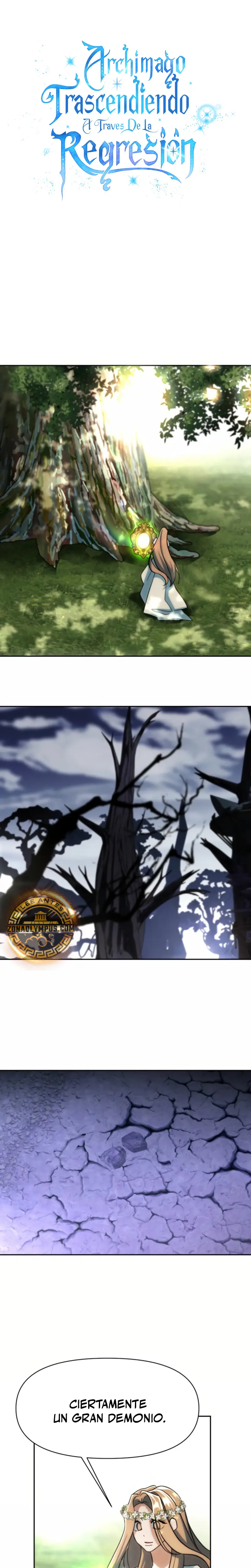 Archimago trascendiendo a través de la regresión Capítulo 188 - Page 3
