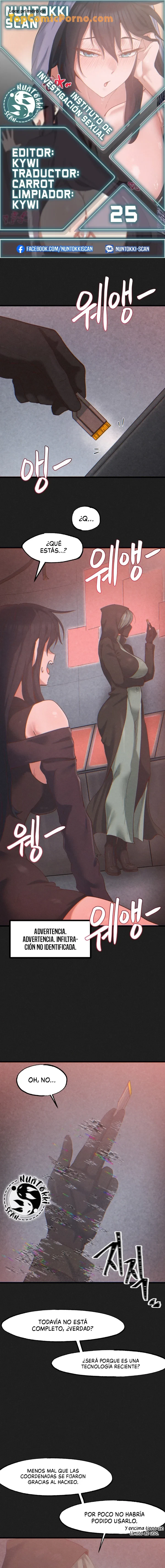 Instituto Mundial de Investigación sobre Cultura Sexual Capítulo 25 - Page 1