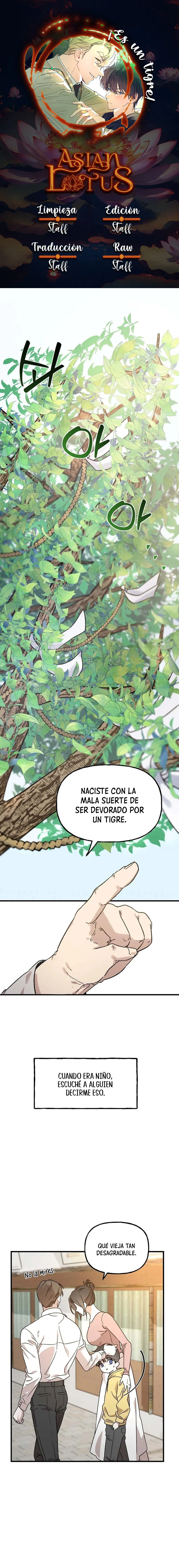 ¡Es un tigre! Capítulo 1 - Page 1
