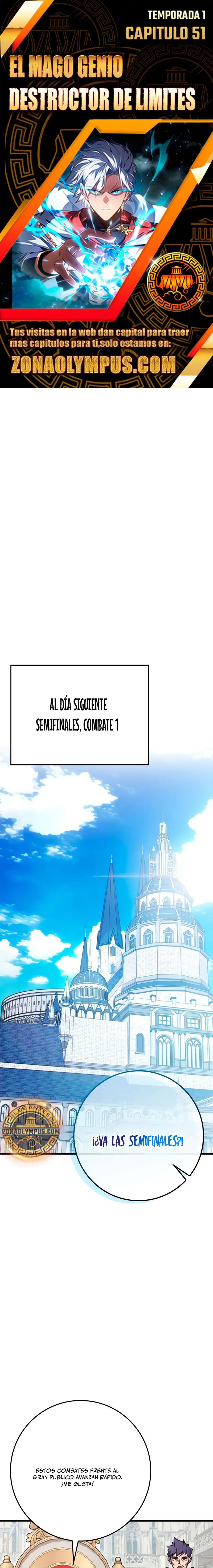 El Mago Genio Destructor de Límites Capítulo 51 - Page 1