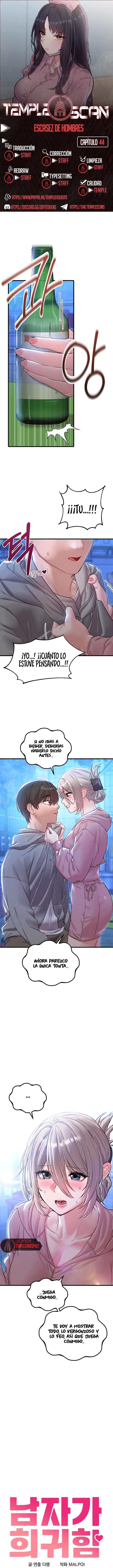 Escases de Hombres Capítulo 44 - Page 1
