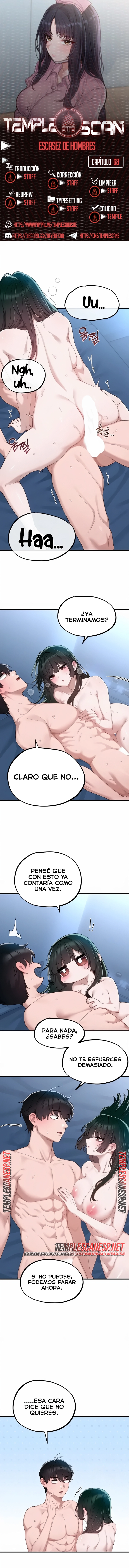 Escases de Hombres Capítulo 68 - Page 1