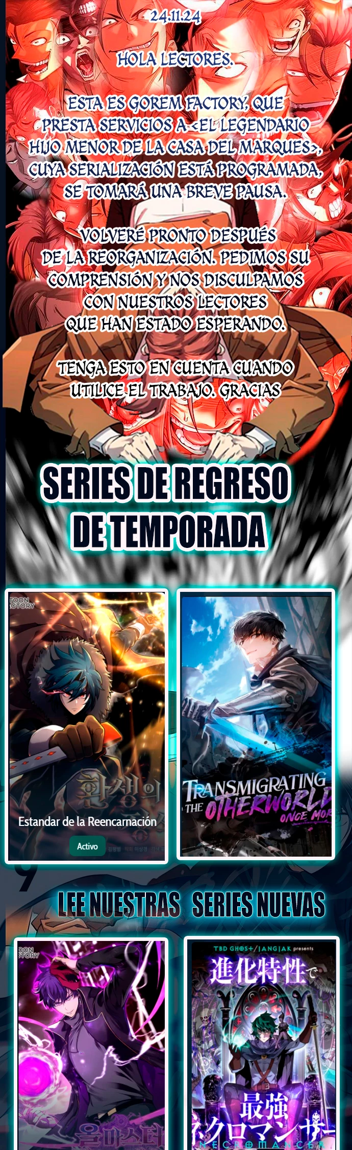 El Legendario Hijo Menor De La Casa Del Marqués Capítulo 115.6 - Page 1