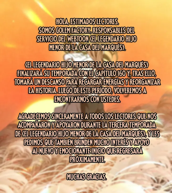 El Legendario Hijo Menor De La Casa Del Marqués Capítulo 160.5 - Page 1