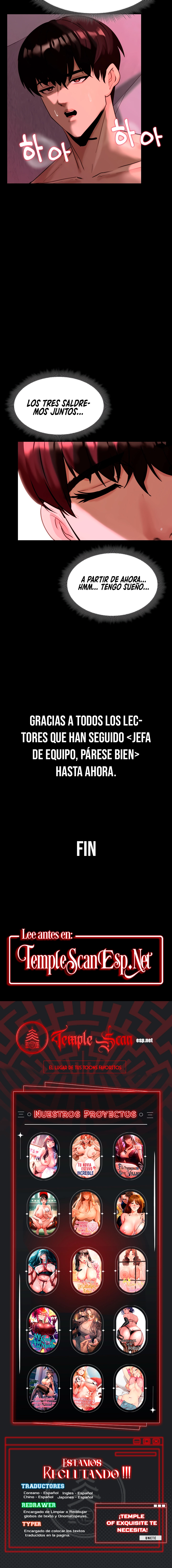 Jefa de Equipo, por favor, compórtese Capítulo 30 - Page 12