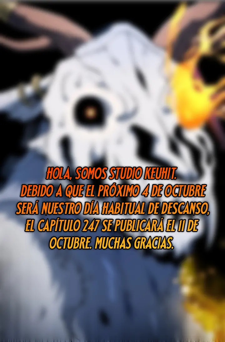El Jugador Que No Puede Subir de Nivel Capítulo 246.5 - Page 1