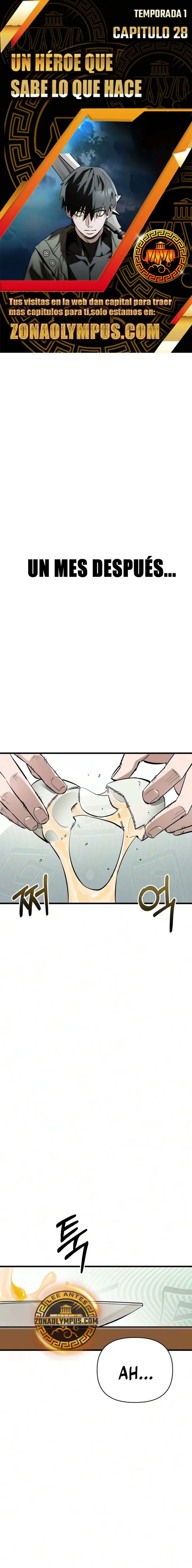 El héroe que sabe lo que hace Capítulo 28 - Page 1