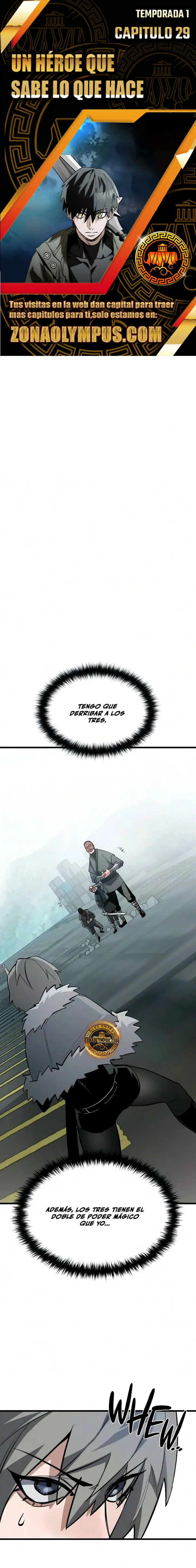 El héroe que sabe lo que hace Capítulo 29 - Page 1