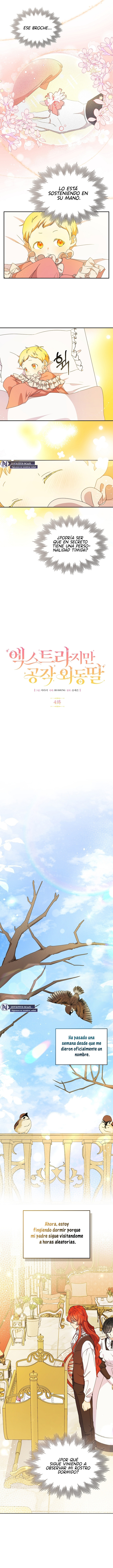 Ella es extra, pero es la única hija del duque. Capítulo 4 - Page 5