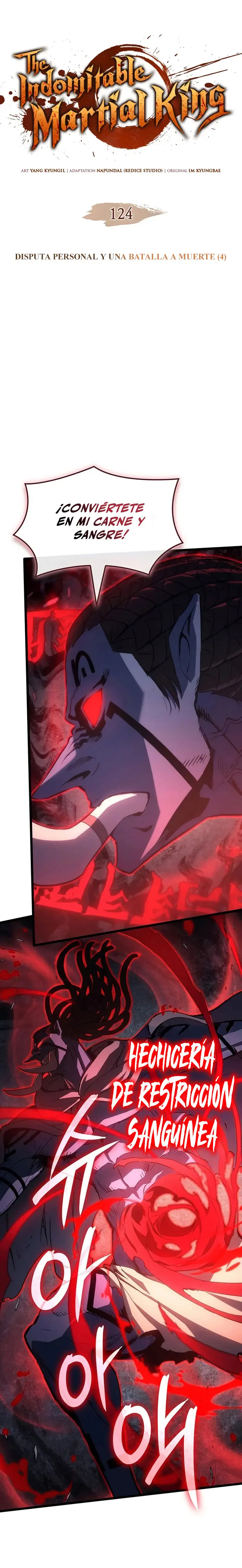 El Indomable Rey Marcial Capítulo 124 - Page 2