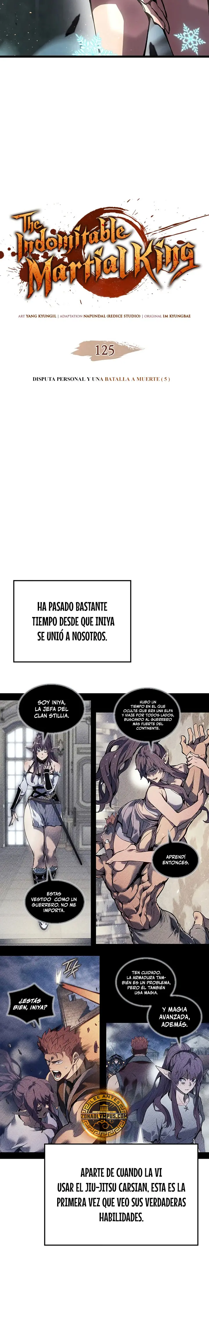 El Indomable Rey Marcial Capítulo 125 - Page 2