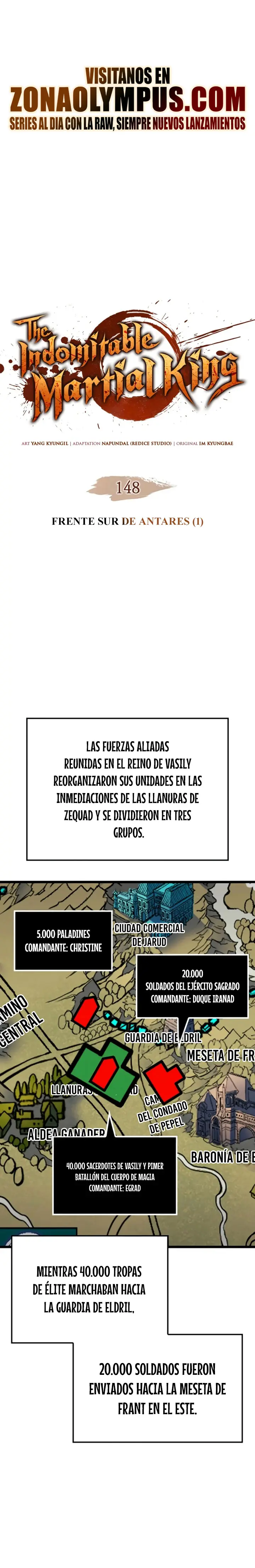 El Indomable Rey Marcial Capítulo 148 - Page 2