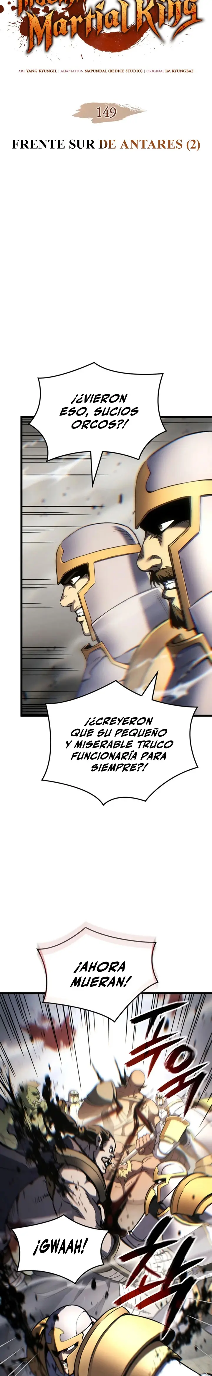 El Indomable Rey Marcial Capítulo 149 - Page 3