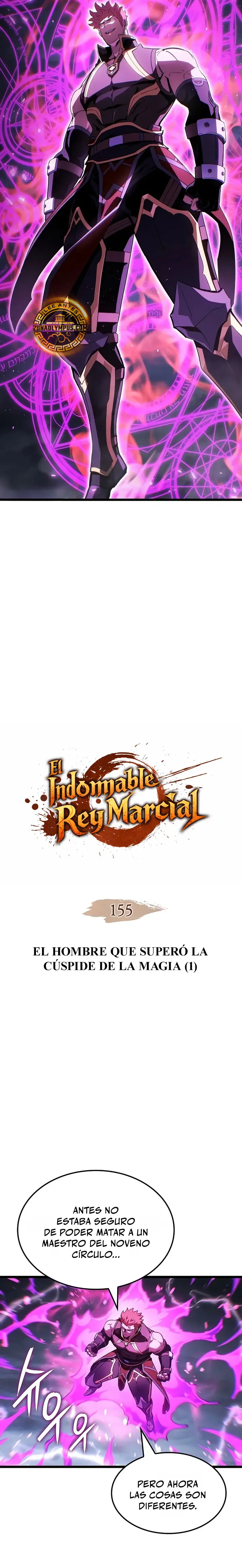 El Indomable Rey Marcial Capítulo 155 - Page 3