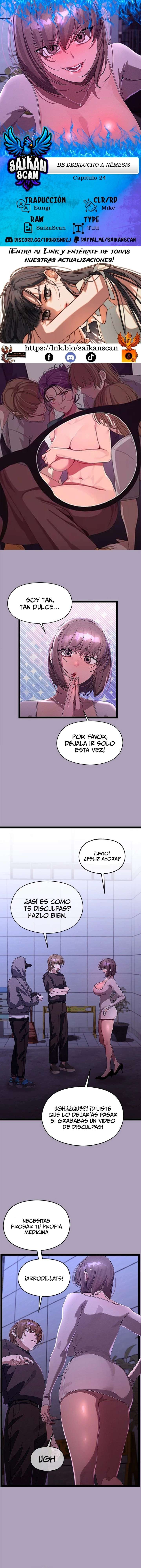 De debilucho a némesis Capítulo 24 - Page 2