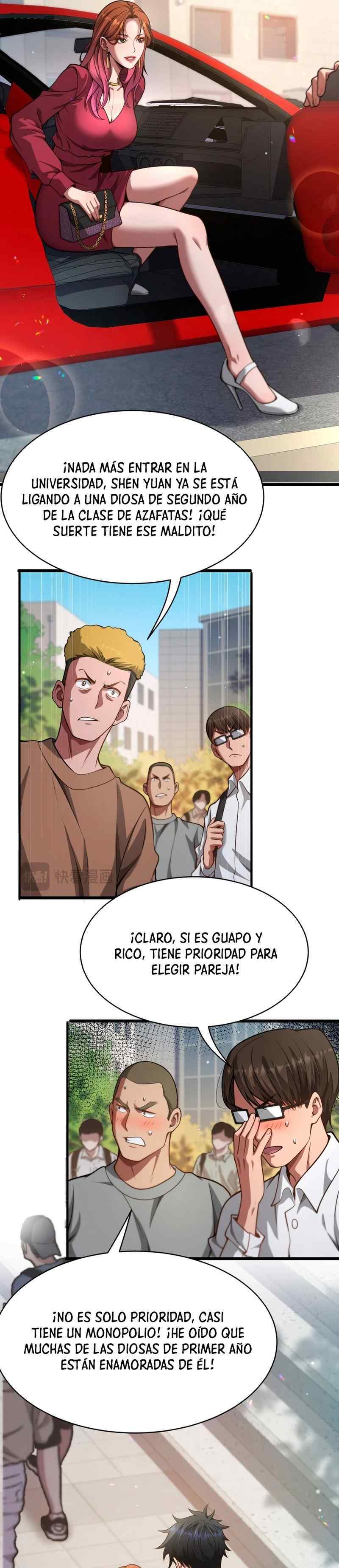 Me ofrecieron su lealtad despues de que obtuviera mucho dinero Capítulo 1 - Page 3