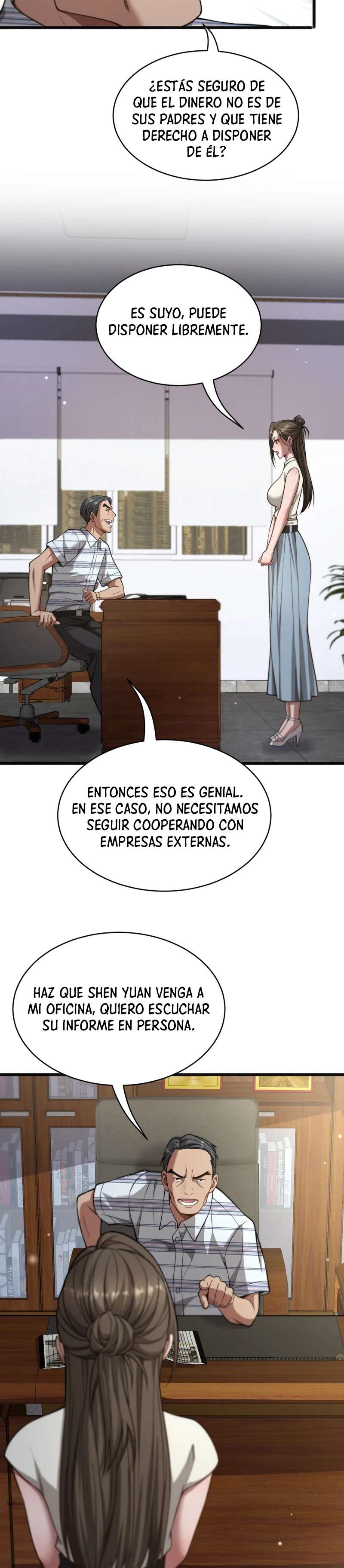 Me ofrecieron su lealtad despues de que obtuviera mucho dinero Capítulo 13 - Page 18