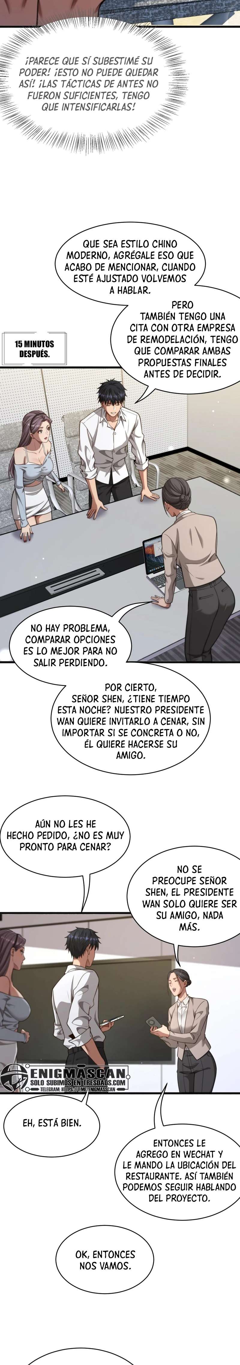 Me ofrecieron su lealtad despues de que obtuviera mucho dinero Capítulo 18 - Page 18