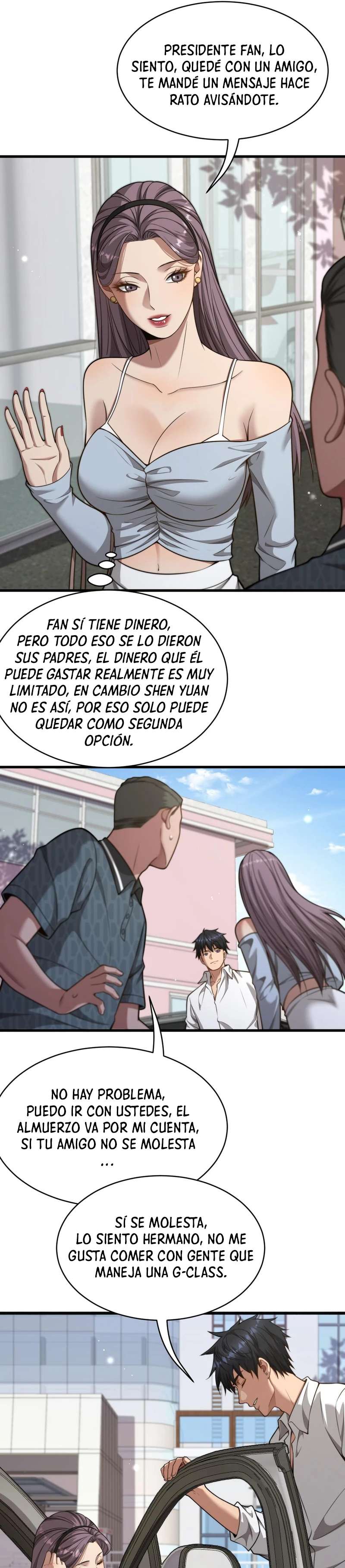 Me ofrecieron su lealtad despues de que obtuviera mucho dinero Capítulo 18 - Page 9