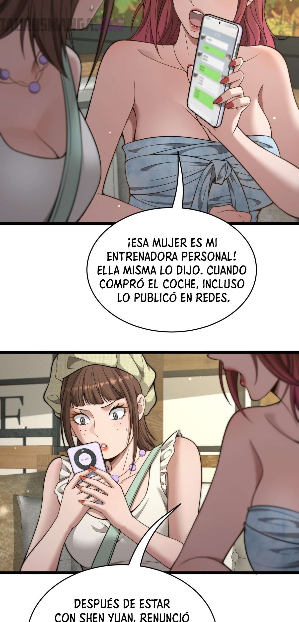 Me ofrecieron su lealtad despues de que obtuviera mucho dinero Capítulo 34 - Page 35