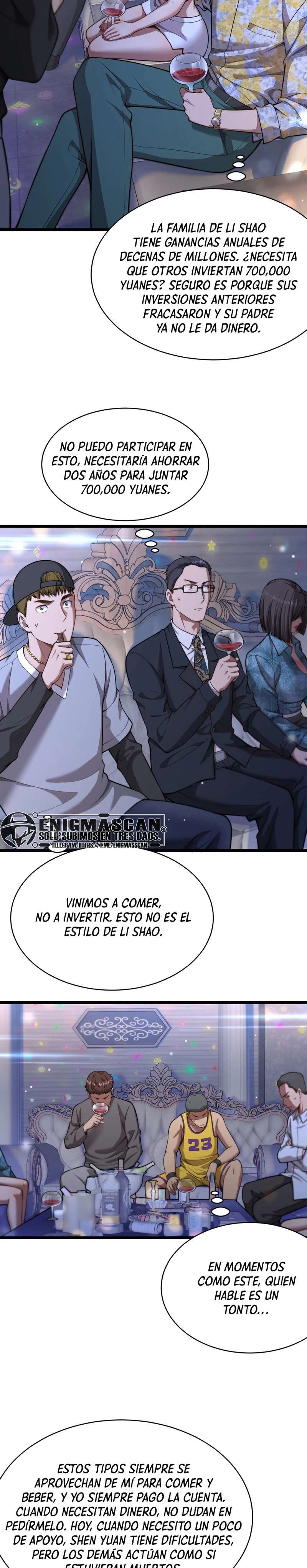 Me ofrecieron su lealtad despues de que obtuviera mucho dinero Capítulo 5 - Page 12