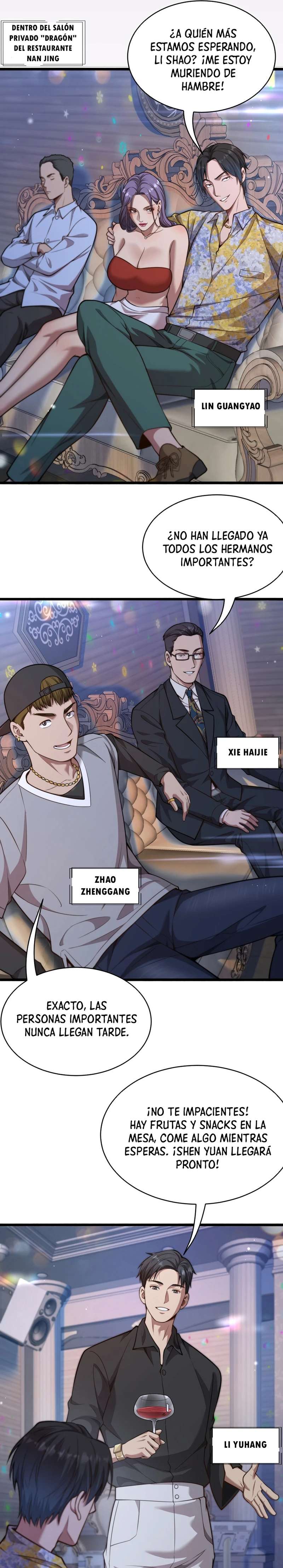 Me ofrecieron su lealtad despues de que obtuviera mucho dinero Capítulo 5 - Page 5