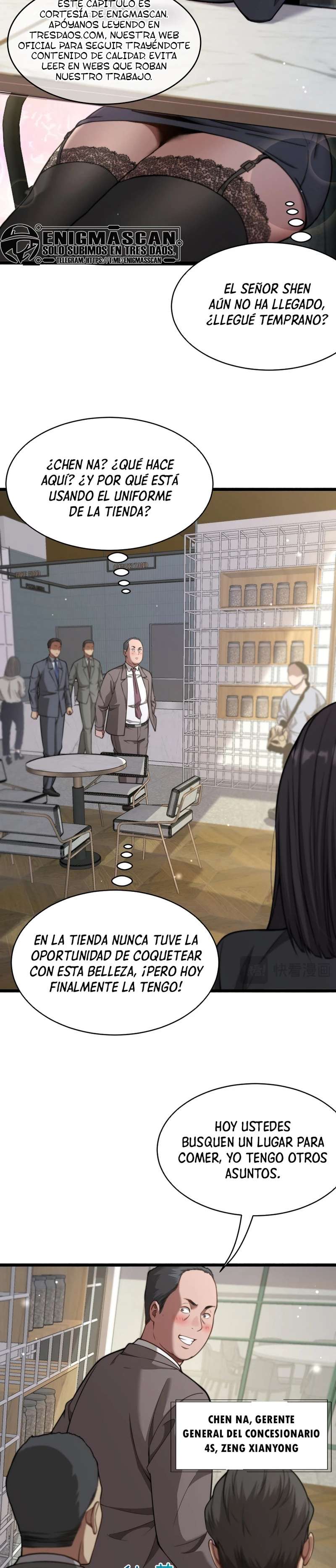 Me ofrecieron su lealtad despues de que obtuviera mucho dinero Capítulo 6 - Page 10