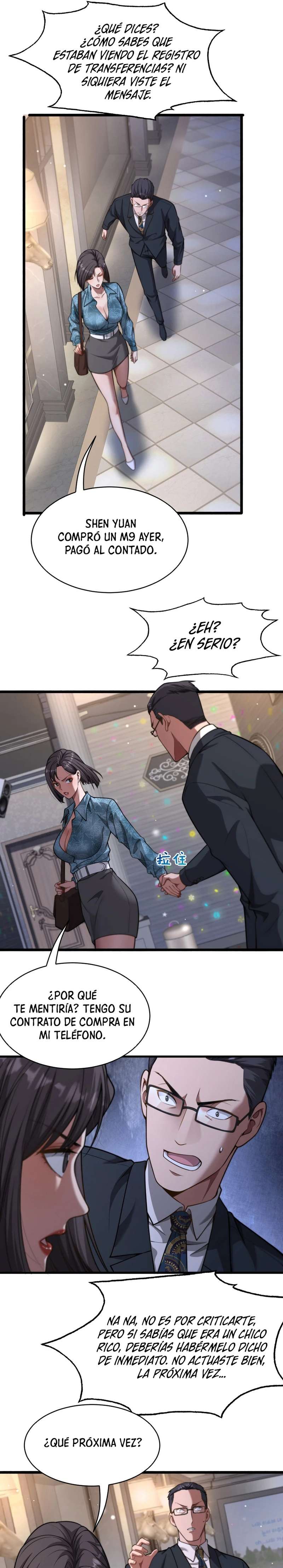 Me ofrecieron su lealtad despues de que obtuviera mucho dinero Capítulo 6 - Page 5