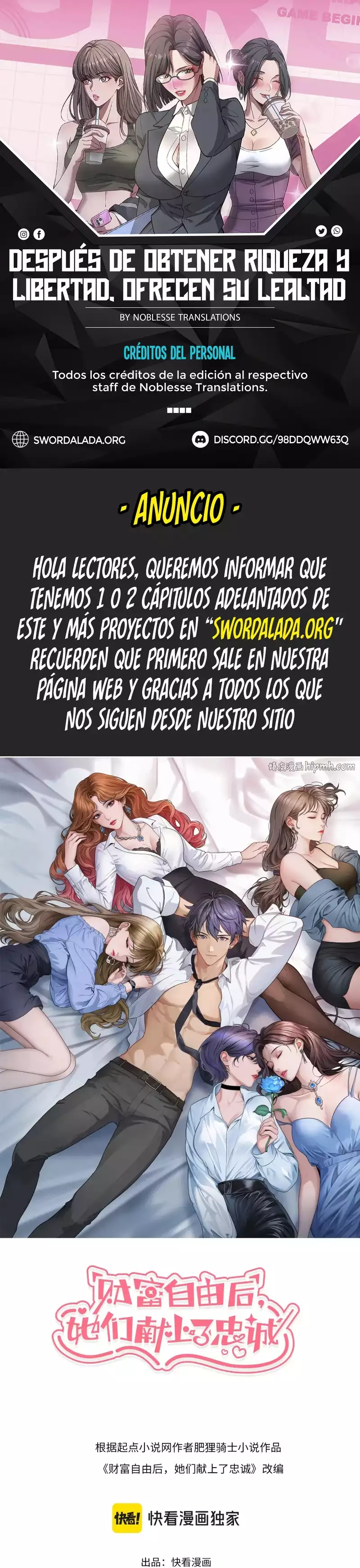 Me ofrecieron su lealtad despues de que obtuviera mucho dinero Capítulo 86 - Page 1