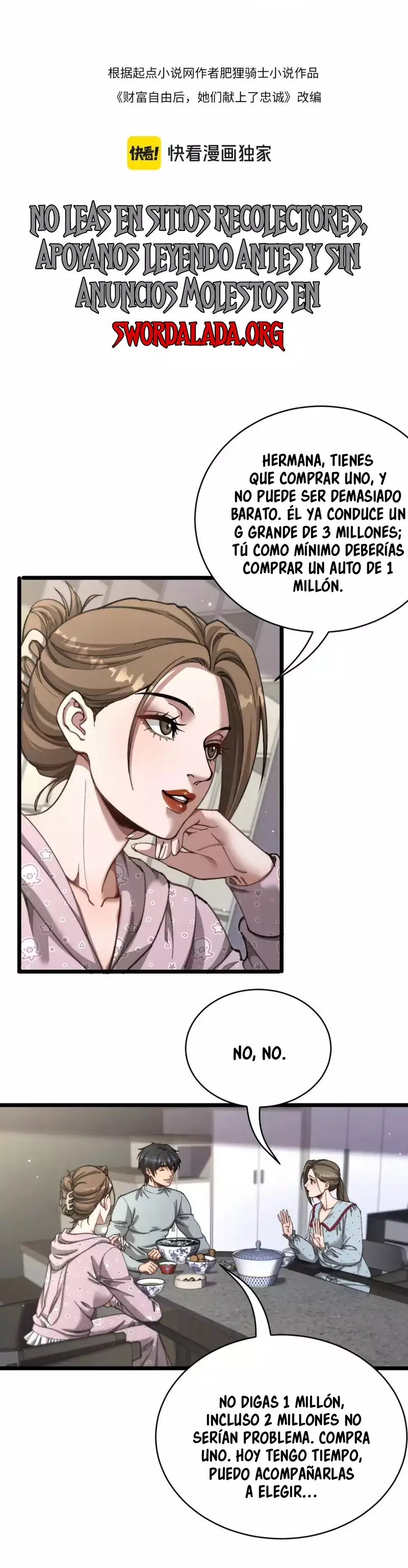 Me ofrecieron su lealtad despues de que obtuviera mucho dinero Capítulo 96 - Page 2
