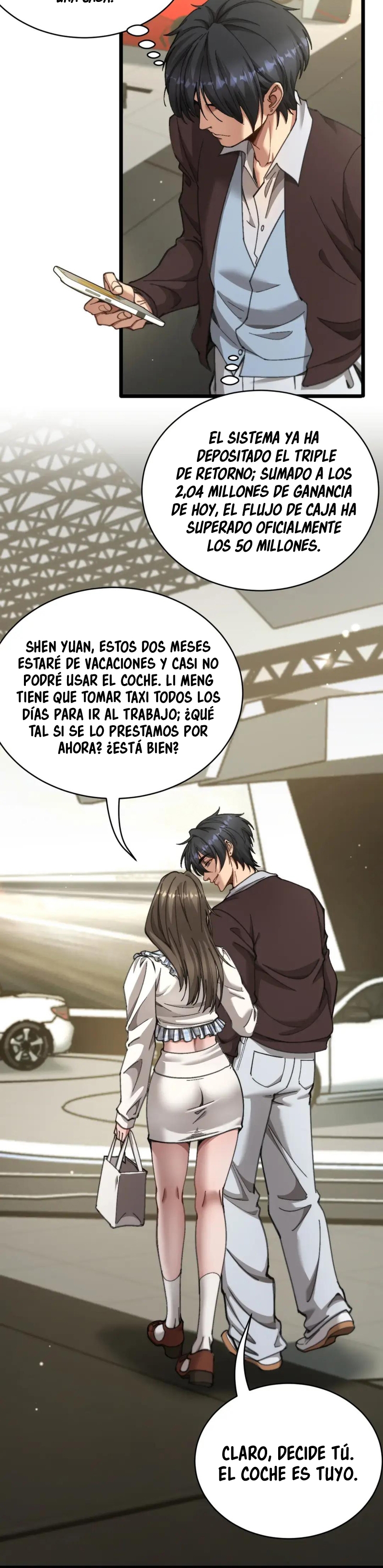 Me ofrecieron su lealtad despues de que obtuviera mucho dinero Capítulo 97 - Page 6