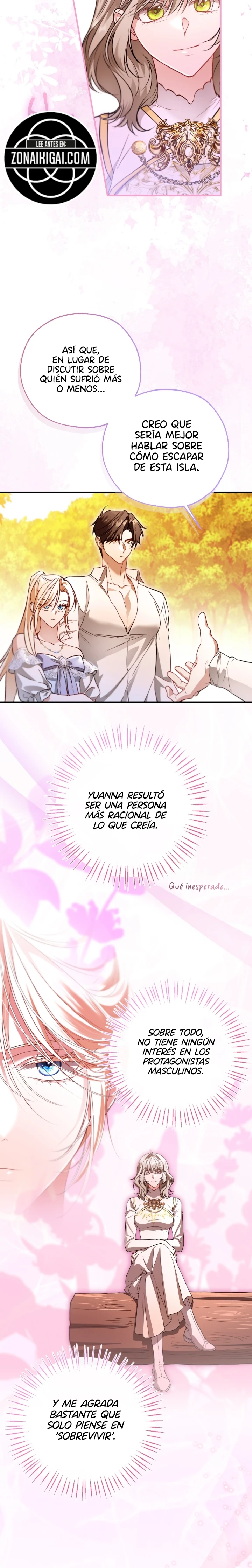 Quedé atrapada en una isla desierta con los protagonistas masculinos Capítulo 52 - Page 9