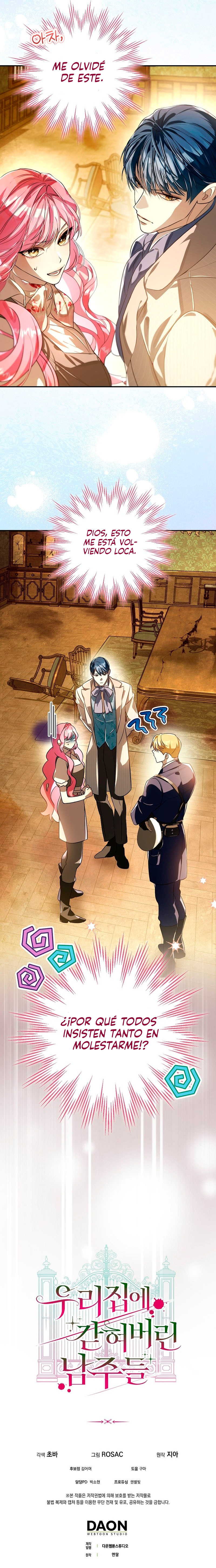 Los Protagonistas Masculinos Están Atrapados En Mi Casa Capítulo 12 - Page 10