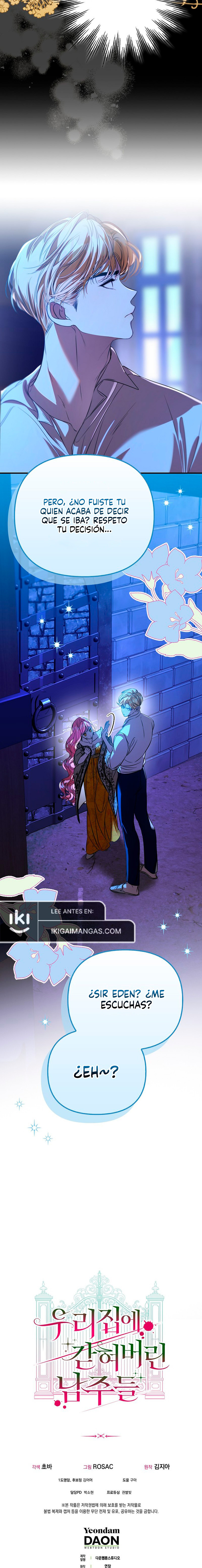 Los Protagonistas Masculinos Están Atrapados En Mi Casa Capítulo 36 - Page 9