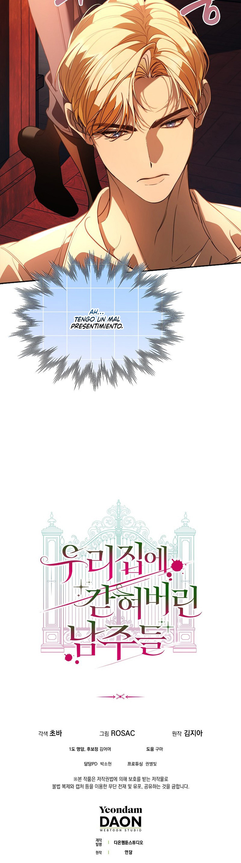 Los Protagonistas Masculinos Están Atrapados En Mi Casa Capítulo 53 - Page 6