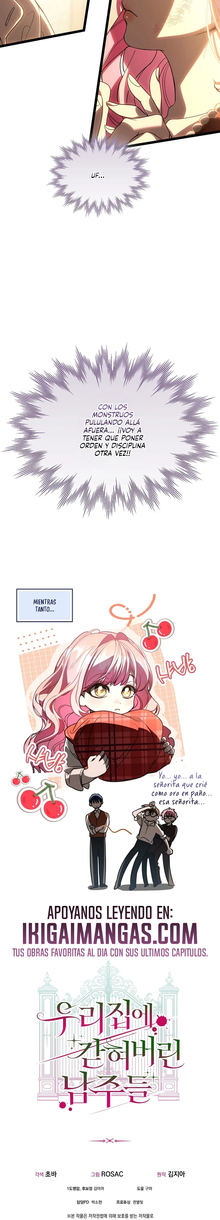 Los Protagonistas Masculinos Están Atrapados En Mi Casa Capítulo 69 - Page 15