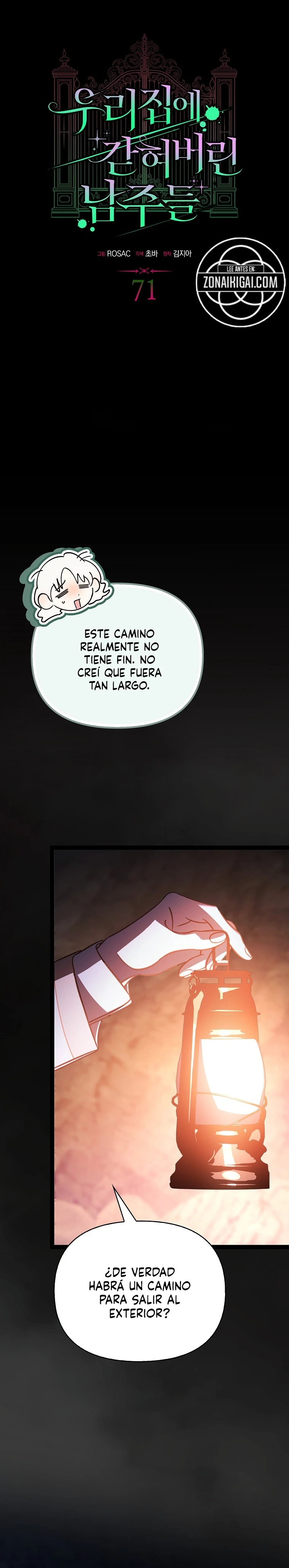 Los Protagonistas Masculinos Están Atrapados En Mi Casa Capítulo 71 - Page 3