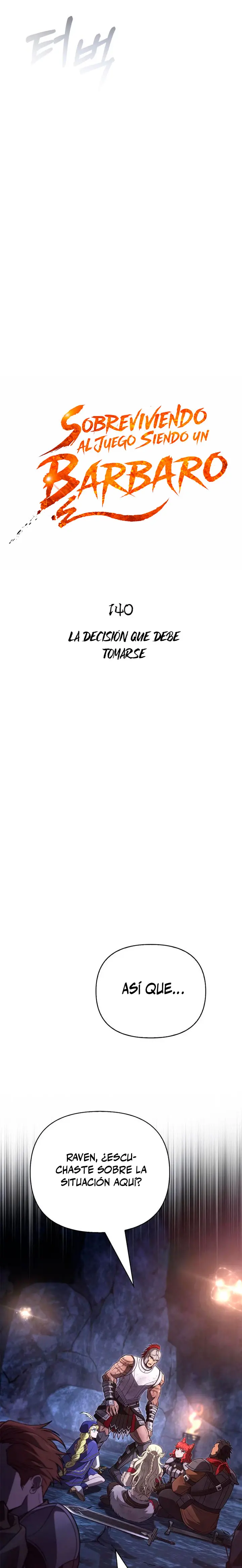 Sobreviviendo al Juego Siendo un Barbaro (Bjorn el bárbaro) Capítulo 140 - Page 14