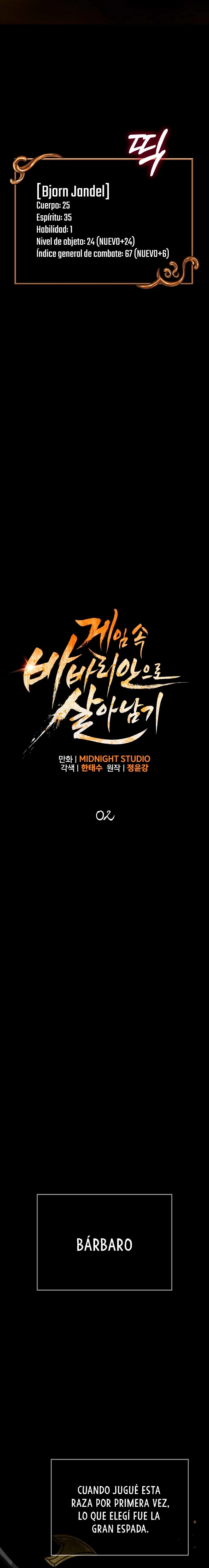 Sobreviviendo al Juego Siendo un Barbaro (Bjorn el bárbaro) Capítulo 2 - Page 10